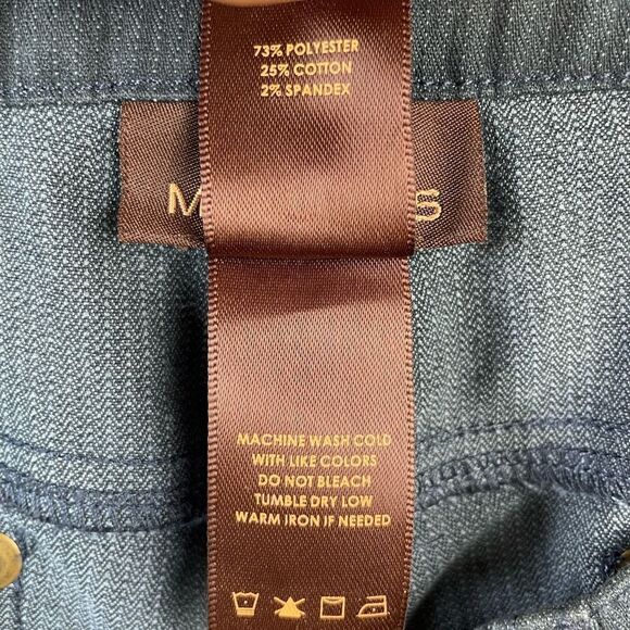 Multiples Cropped Navy Blue Pants Size 10 EUC - Picture 7 of 7